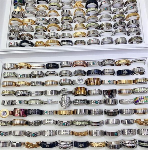 fashion exaggeration titanium steel ring versatile men039s and women039s stainless steel ring hand ornament mixed batch simp3667980, Golden;silver
fashion exaggeration titanium steel ring versatile men039s and women039s stainless steel ring hand ornament mixed batch simp3667980, Golden;silver