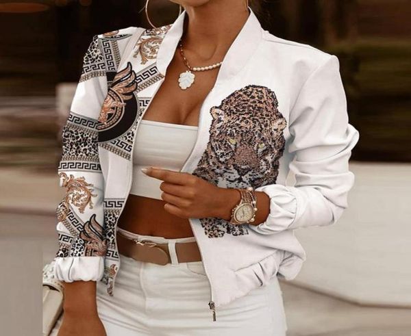 women's jackets short jacket women long sleeve coats female elegant spring autumn zipper outwear ice ladies print casual 20229763460, Black;brown
women's jackets short jacket women long sleeve coats female elegant spring autumn zipper outwear ice ladies print casual 20229763460, Black;brown