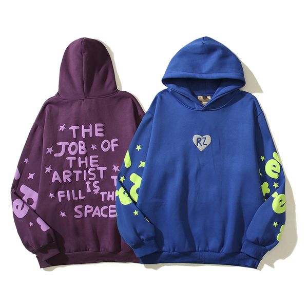 foam letter print baggy velvet hooded hoodies men and women oversize pullover fleece sweatshirts, Black
foam letter print baggy velvet hooded hoodies men and women oversize pullover fleece sweatshirts, Black