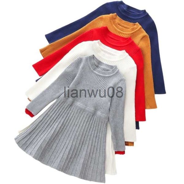 girl's dresses 2022 autumn winter baby girls princess knitted sweater dress infant party christmas wool dress kids girls clothes x0806, Red;yellow
girl's dresses 2022 autumn winter baby girls princess knitted sweater dress infant party christmas wool dress kids girls clothes x0806, Red;yellow