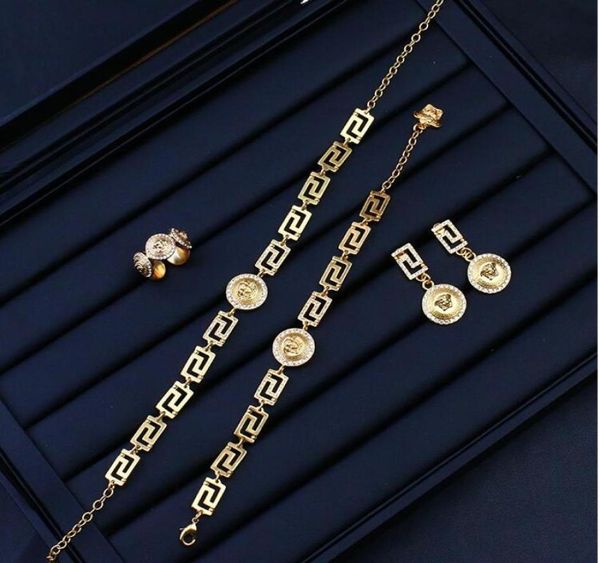 new arrival designer brand jewelry set necklace bracelet earrings ring for women fashion jewelry gift53308174323594, Black
new arrival designer brand jewelry set necklace bracelet earrings ring for women fashion jewelry gift53308174323594, Black