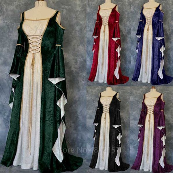 theme costume halloween comes for women medieval cosplay victoria vintage court noble queen princess long sleeve carnival party dress l23080, Black;red
theme costume halloween comes for women medieval cosplay victoria vintage court noble queen princess long sleeve carnival party dress l23080, Black;red