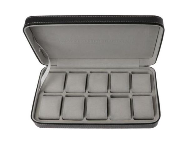 watch boxes 10 slots watch zipper travel box leather display case organizer jewelry storage31052087141, Black;blue
watch boxes 10 slots watch zipper travel box leather display case organizer jewelry storage31052087141, Black;blue