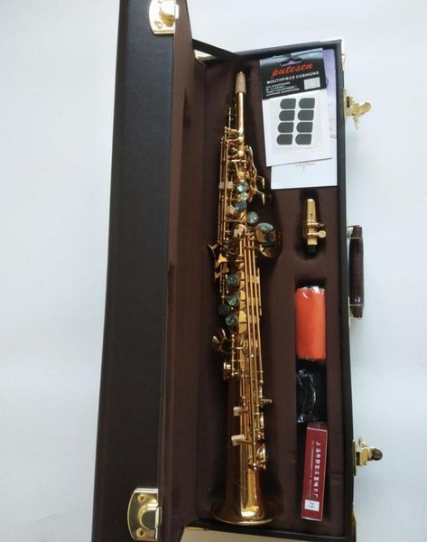 professional new soprano saxophone b flat electrophoresis gold s901musical instruments sax sopranoyanagisawa s901with case4671491
professional new soprano saxophone b flat electrophoresis gold s901musical instruments sax sopranoyanagisawa s901with case4671491