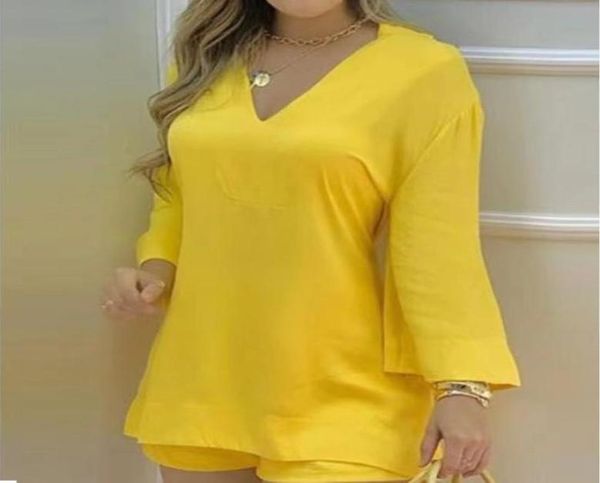 women039s two piece pants s2xl fashion women set women two piec set solid plain bell sleeve vneck shorts set outfit sum1699805, White
women039s two piece pants s2xl fashion women set women two piec set solid plain bell sleeve vneck shorts set outfit sum1699805, White