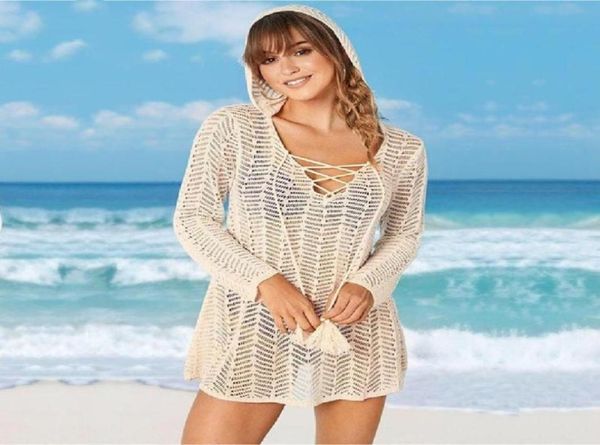 2021 beach cover up crochet hoodie bikini dress ladies bathing suit cover ups beach tunic saida de praia q4479490817, White;black
2021 beach cover up crochet hoodie bikini dress ladies bathing suit cover ups beach tunic saida de praia q4479490817, White;black