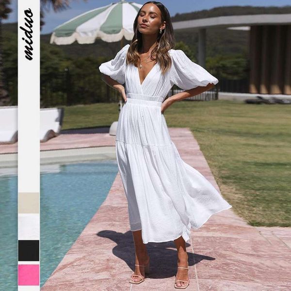 selling summer items resort style v shaped bubble sleeves dress fashioned womens clothes, Black;gray
selling summer items resort style v shaped bubble sleeves dress fashioned womens clothes, Black;gray