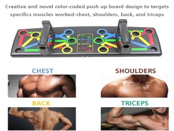 9 in 1 system body building fitness pushup bars stands pair push up board body training abs work out sport trainer4189721
9 in 1 system body building fitness pushup bars stands pair push up board body training abs work out sport trainer4189721