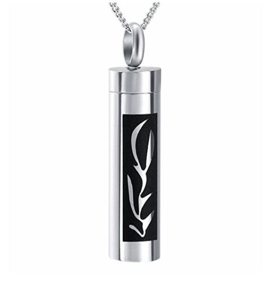 fashion jewelry urn cremation cylinder pendant necklace memorial keepsake ashes holder stainless steel urn pendant necklace9677070, Silver
fashion jewelry urn cremation cylinder pendant necklace memorial keepsake ashes holder stainless steel urn pendant necklace9677070, Silver