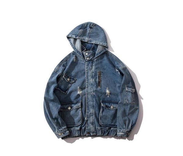 mens jackets fashion casaul ripped blue pocket design washed denim retro hooded jacket high street streetwear mxxl16791128680016, Black;brown
mens jackets fashion casaul ripped blue pocket design washed denim retro hooded jacket high street streetwear mxxl16791128680016, Black;brown