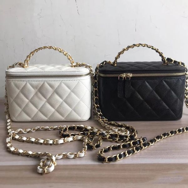 10a super original quality women chain caviar real leather shoulder bag luxurys designers bag crossbody cosmetic bags classics 16cm hangbag
10a super original quality women chain caviar real leather shoulder bag luxurys designers bag crossbody cosmetic bags classics 16cm hangbag