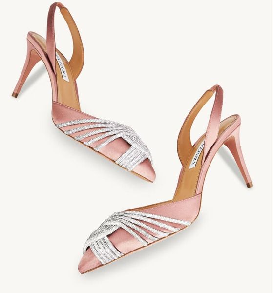 elegant brand designer gatsby sling satin aquazzura heel high heels women surface sandals shoes leather square toe mule walking lady sandali, Black
elegant brand designer gatsby sling satin aquazzura heel high heels women surface sandals shoes leather square toe mule walking lady sandali, Black
