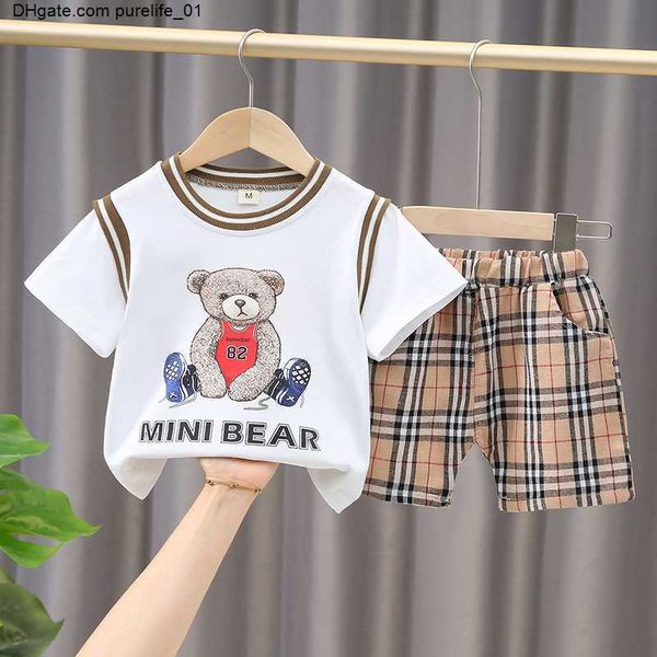 clothing sets boy kids clothes 2022 summer children cute bear t-shirt pants 2pcs set baby clothes suit 1-5 years, White
clothing sets boy kids clothes 2022 summer children cute bear t-shirt pants 2pcs set baby clothes suit 1-5 years, White
