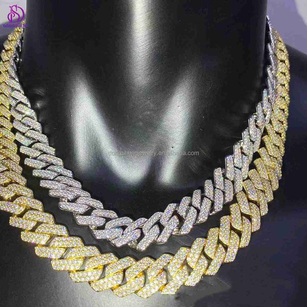custom fine jewelry 925 sterling silver hip hop cuban chain 13mm 14mm 15mm iced out moissanite cuban link chain
custom fine jewelry 925 sterling silver hip hop cuban chain 13mm 14mm 15mm iced out moissanite cuban link chain