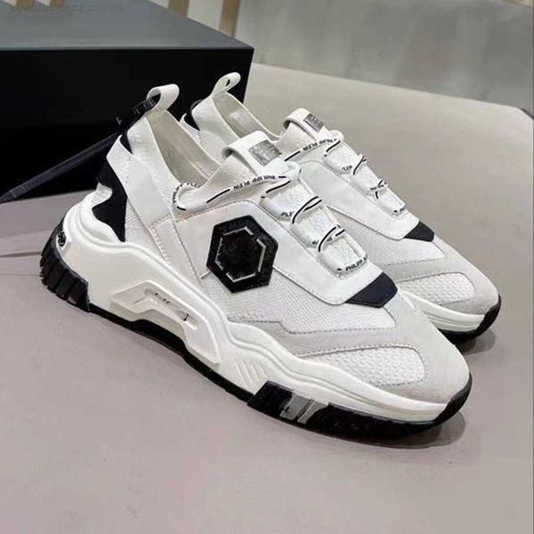 casual stitching kljjh shoes philipp sneakers breathable mesh plein metal elements luxury designer size38-45, Black
casual stitching kljjh shoes philipp sneakers breathable mesh plein metal elements luxury designer size38-45, Black