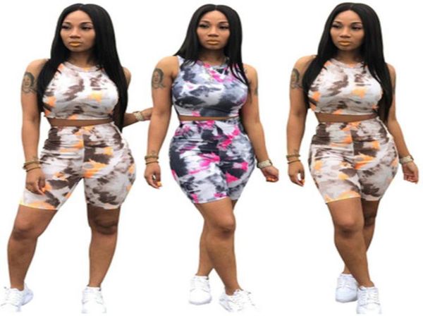 fashion print sport tracksuits womens tie dyed short sleeve vest t shirts shorts pant set twopiece outfits suit plus size cl6703269, Gray
fashion print sport tracksuits womens tie dyed short sleeve vest t shirts shorts pant set twopiece outfits suit plus size cl6703269, Gray