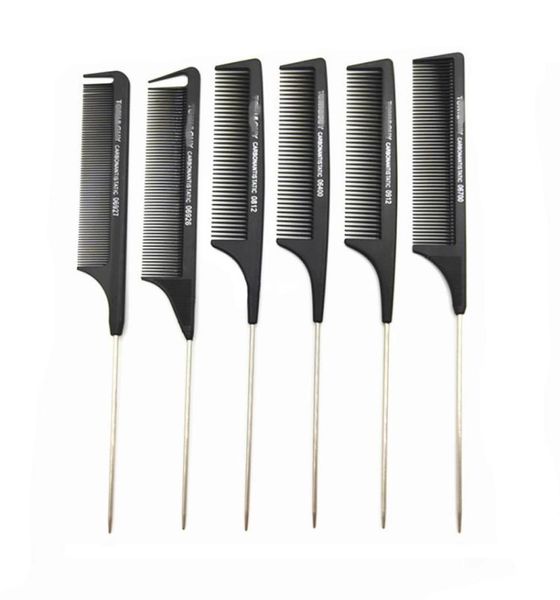 professional antistatic rat tail comb metal salon use hair brush hairstyle beauty tool3338000, Silver
professional antistatic rat tail comb metal salon use hair brush hairstyle beauty tool3338000, Silver