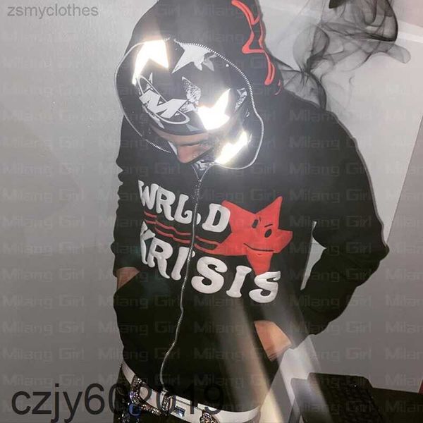 y2k zip up hoodie stars print goth punk sweatshirt men's hoodies sport coat pullover gothic long sleeve oversized hoodie jacket1nxm, Black
y2k zip up hoodie stars print goth punk sweatshirt men's hoodies sport coat pullover gothic long sleeve oversized hoodie jacket1nxm, Black