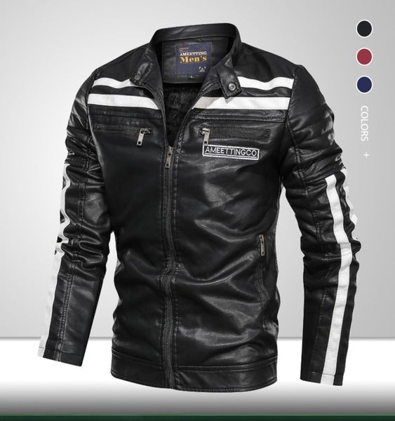 men039s motorcycle leather jacket 2020 winter men fashion casual biker jacket coat male stand collar warm pu outwe7333186, Black
men039s motorcycle leather jacket 2020 winter men fashion casual biker jacket coat male stand collar warm pu outwe7333186, Black