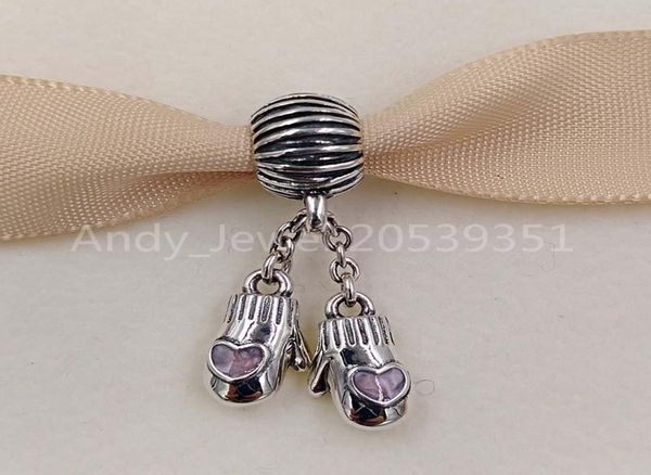 andy jewel authentic 925 sterling silver beads pink woollen mittens dangle charm charms fits european style jewelry bracelets & necklace 791, Black
andy jewel authentic 925 sterling silver beads pink woollen mittens dangle charm charms fits european style jewelry bracelets & necklace 791, Black