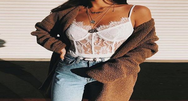 women v neck sleeveless bodysuit lace black white perspective hollow out overalls for women backless fashion costume one1659069
women v neck sleeveless bodysuit lace black white perspective hollow out overalls for women backless fashion costume one1659069