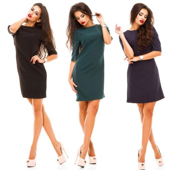 wholesummer fashion women sheath dress casual oneck half sleeved back row of buttons dress bodycon vestidos party dresses pl9479142, White;black
wholesummer fashion women sheath dress casual oneck half sleeved back row of buttons dress bodycon vestidos party dresses pl9479142, White;black