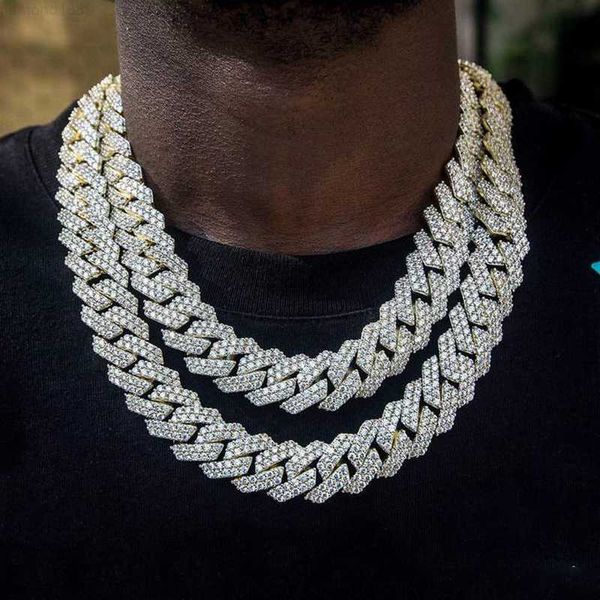 15mm iced out cuban link chain necklace for men choker necklace 18k gold plated bling diamond chain hip hop jewelry, Silver
15mm iced out cuban link chain necklace for men choker necklace 18k gold plated bling diamond chain hip hop jewelry, Silver