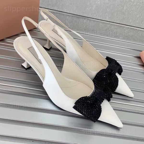 satin slingback pumps designer heels shoes woman crytal bowtie sandles pointed toe sandals slingback heels kitten heel comfy fashion loafers, Black
satin slingback pumps designer heels shoes woman crytal bowtie sandles pointed toe sandals slingback heels kitten heel comfy fashion loafers, Black