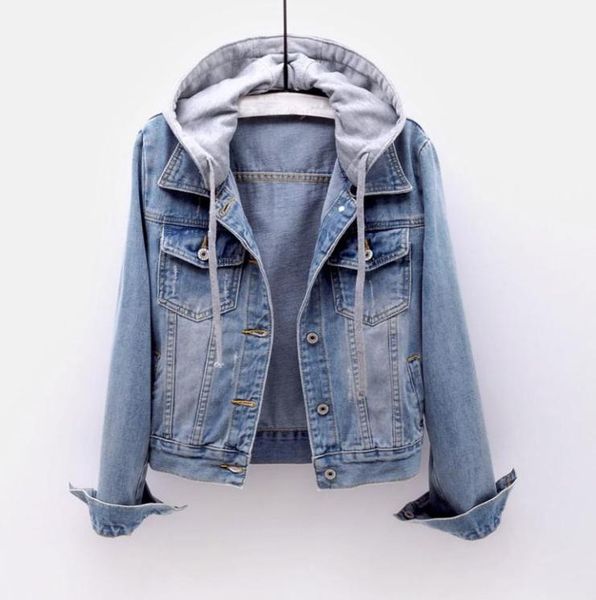 vintage denim jacket women autumn coat ripped hooded outerwear coats windbreaker basic boyfriend female jeans jacket plus size5736874, Black;brown
vintage denim jacket women autumn coat ripped hooded outerwear coats windbreaker basic boyfriend female jeans jacket plus size5736874, Black;brown