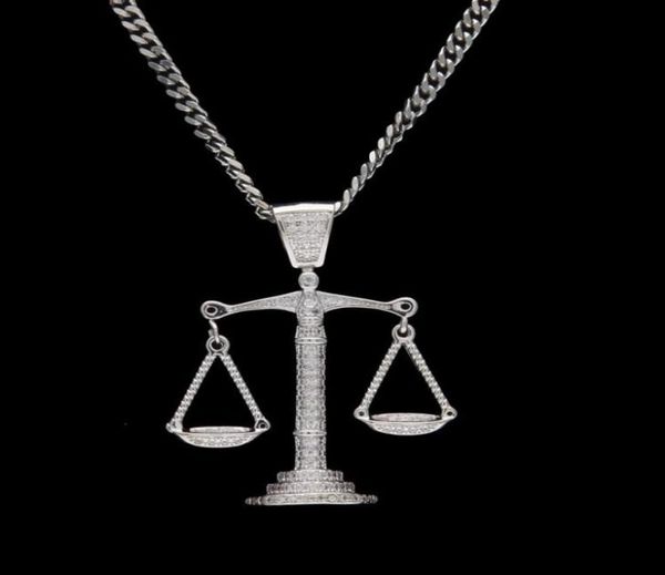 wholeiced out zircon balance libra scale pendant bling charm white gold copper material mens hip hop pendant necklace chain7093493, Silver
wholeiced out zircon balance libra scale pendant bling charm white gold copper material mens hip hop pendant necklace chain7093493, Silver