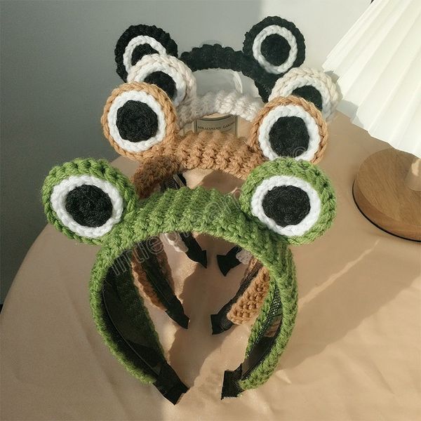 knitting crocheted frog hair hoops cute hairbands women girls cartoon big eyes headband daily party headdress hair accessories, Silver
knitting crocheted frog hair hoops cute hairbands women girls cartoon big eyes headband daily party headdress hair accessories, Silver