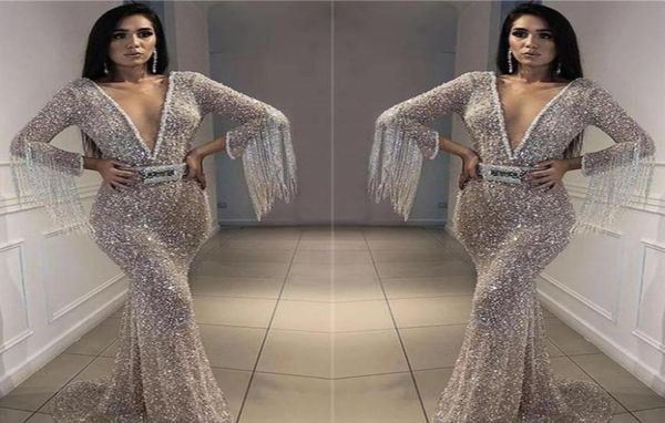 silver sequins prom dress plunging v neck long sleeves pageant holidays graduation wear evening party gown custom made plus 9890316, Black
silver sequins prom dress plunging v neck long sleeves pageant holidays graduation wear evening party gown custom made plus 9890316, Black