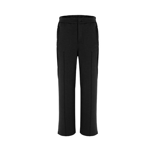 straight black gray letter embroidery baggy suit pants for men high street pocket elastic waist trousers
straight black gray letter embroidery baggy suit pants for men high street pocket elastic waist trousers