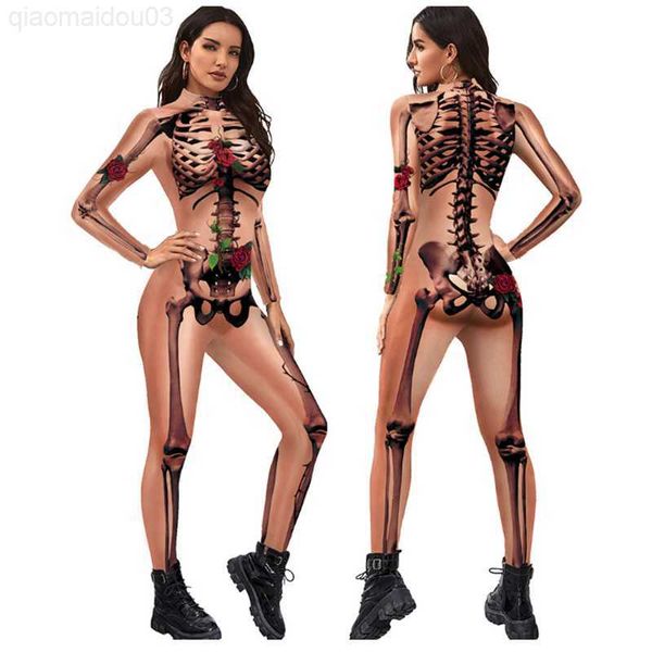 theme costume skeleton rose print halloween cosplay come women ghost jumpsuit party carnival performance scary come bodysuit l230804, Black;red
theme costume skeleton rose print halloween cosplay come women ghost jumpsuit party carnival performance scary come bodysuit l230804, Black;red