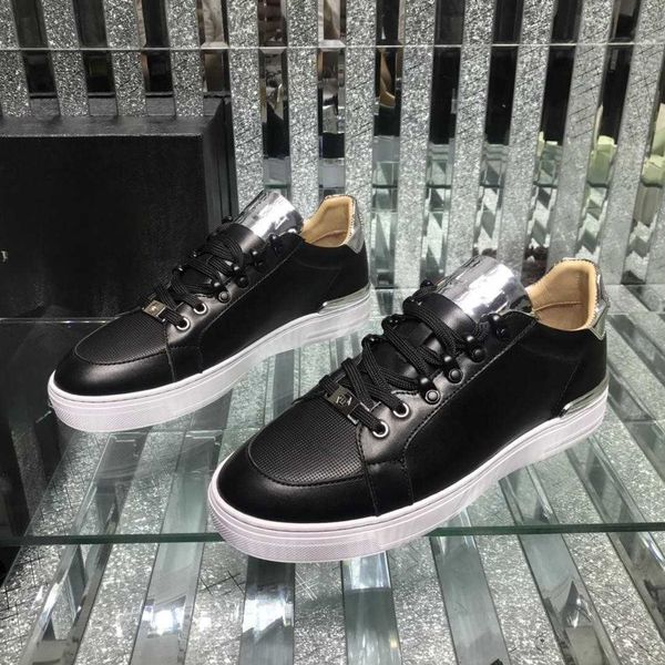 philipps pleins fashion luxury men leather lace up platform oversized sole sneakers white casual shoes printed eur 38-45, Black
philipps pleins fashion luxury men leather lace up platform oversized sole sneakers white casual shoes printed eur 38-45, Black