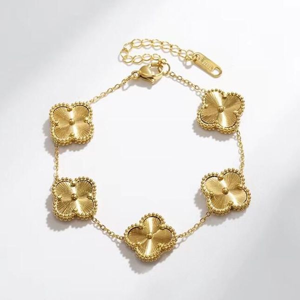 clover bracelet 4 four leaf clover luxury designer jewelry sets shell brass copper women will not fade bracelet earrings necklace valentine&, Black
clover bracelet 4 four leaf clover luxury designer jewelry sets shell brass copper women will not fade bracelet earrings necklace valentine&, Black