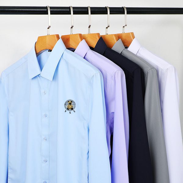 designers mens dress shirts business fashion casual classic bberry sleeve shirt brands men spring slim fit chemises marque clothing stylist, White;black
designers mens dress shirts business fashion casual classic bberry sleeve shirt brands men spring slim fit chemises marque clothing stylist, White;black