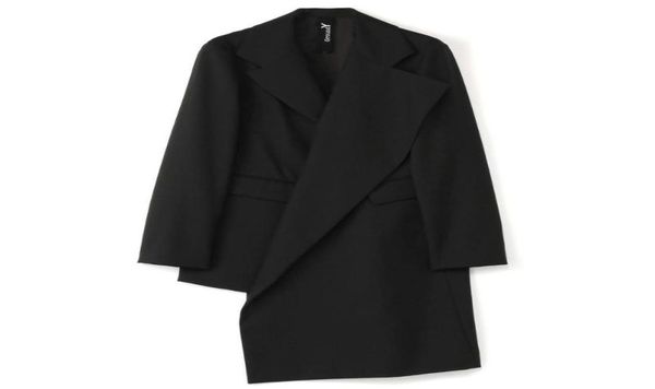 new winter yamamoto asymmetrical jacket jacket men039s suit01284804, White;black
new winter yamamoto asymmetrical jacket jacket men039s suit01284804, White;black