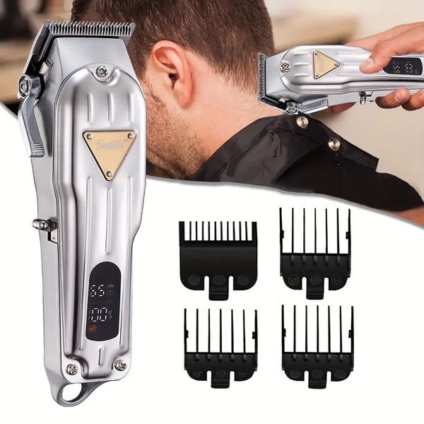 professional electric hair clipper for men hair trimmer barber clipper set beard trimmer cordless hair cutting grooming kit with led display
professional electric hair clipper for men hair trimmer barber clipper set beard trimmer cordless hair cutting grooming kit with led display
