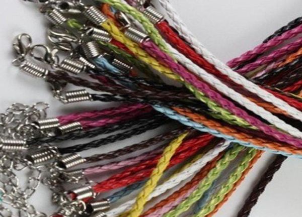 100pieceslot 3mm 1719inch adjustable assorted color faux braided leather necklace cord jewelry7247835, White;red
100pieceslot 3mm 1719inch adjustable assorted color faux braided leather necklace cord jewelry7247835, White;red