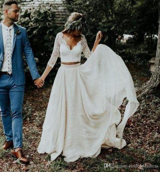 beach boho wedding dresses long sleeves a line whiteivory chiffon lace princess plus size bride two pieces wedding gown5078893, White
beach boho wedding dresses long sleeves a line whiteivory chiffon lace princess plus size bride two pieces wedding gown5078893, White