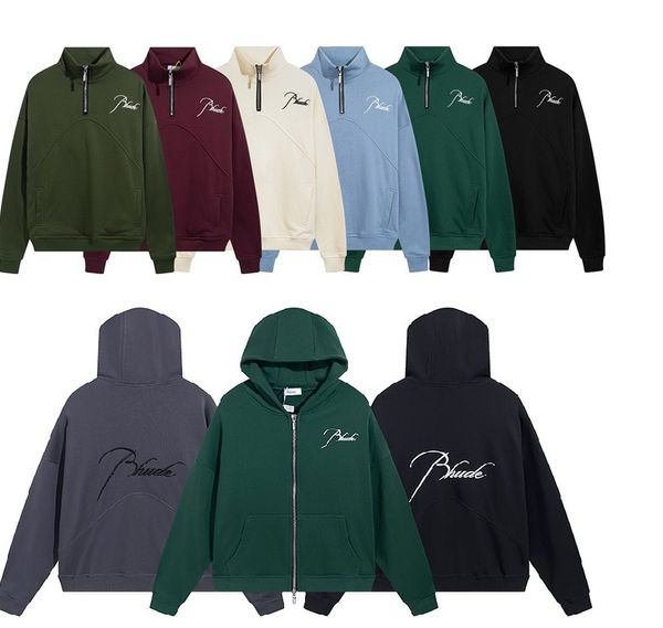 designer hoodie mens hoodie long sleeve shirts half zip women men hoodie embroidery casual loose high street couples sweatshirts s-xl, Black
designer hoodie mens hoodie long sleeve shirts half zip women men hoodie embroidery casual loose high street couples sweatshirts s-xl, Black