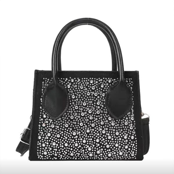 new bright diamond simple small bag solid color trend crossbody bag inlaid with diamond foreign style single shoulder bag small square bag
new bright diamond simple small bag solid color trend crossbody bag inlaid with diamond foreign style single shoulder bag small square bag