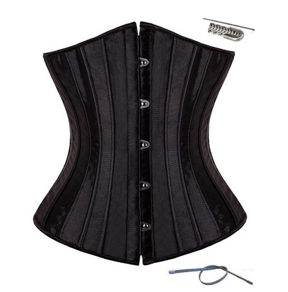 woman waist cincher corselet body shaper waist control underbust corsets bustiers satin 26 steel bones corset5125966, Black;white
woman waist cincher corselet body shaper waist control underbust corsets bustiers satin 26 steel bones corset5125966, Black;white