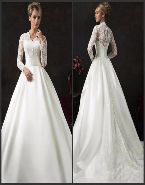 count train wedding dresses long sleeve iullsion bodice jewel neck covered bottons elegant lace appliques wonderful beautiful1160732, White
count train wedding dresses long sleeve iullsion bodice jewel neck covered bottons elegant lace appliques wonderful beautiful1160732, White