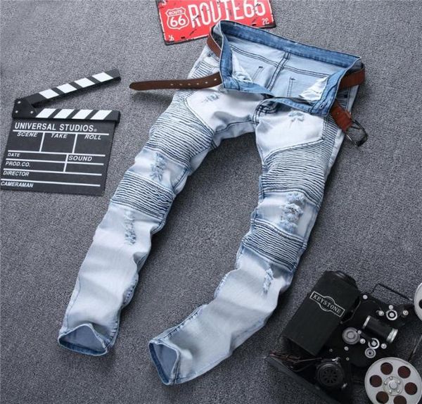 men039s jeans hiq vintage denim stretch pantalones ripped mens skinny brand slim uomo pants male trousers1500189, Blue
men039s jeans hiq vintage denim stretch pantalones ripped mens skinny brand slim uomo pants male trousers1500189, Blue
