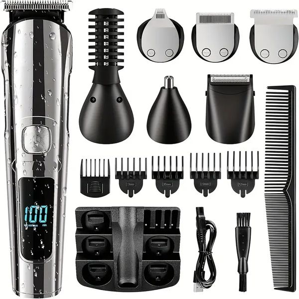 beard trimmer for men hair clippers body mustache nose hair groomer cordless precision trimmer waterproof usb rechargeable 6 in 1 grooming k
beard trimmer for men hair clippers body mustache nose hair groomer cordless precision trimmer waterproof usb rechargeable 6 in 1 grooming k