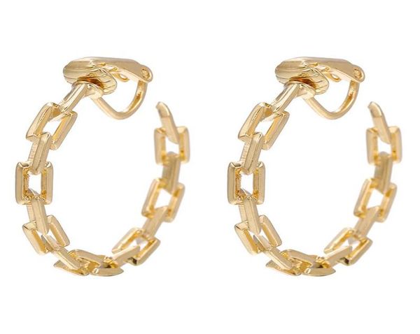 clipon screw back 2022 desgin retro hollow metal chain hoop clip earrings non pierced punk statement ear clips for women girl p5219923, Silver
clipon screw back 2022 desgin retro hollow metal chain hoop clip earrings non pierced punk statement ear clips for women girl p5219923, Silver