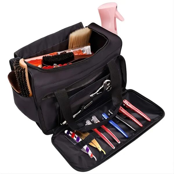 professional travel cosmetics and hairdressing bag for men and women - multi-functional hairdresser tools bag for cosmetics, brushes, and ha
professional travel cosmetics and hairdressing bag for men and women - multi-functional hairdresser tools bag for cosmetics, brushes, and ha