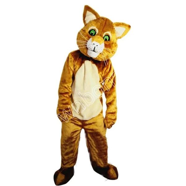 brown cat mascot costume walking halloween suit large event costume suit party, Red;yellow
brown cat mascot costume walking halloween suit large event costume suit party, Red;yellow